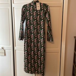 Never worn Zara high neck dress